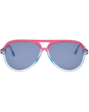 Isabel Marant Tinted Pilot Sunglasses - Blue