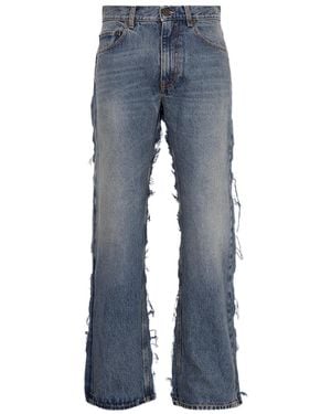 Vetements Cut-Up Back Jeans - Blue