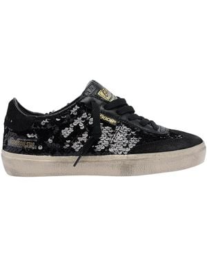 Golden Goose Soul Star Sequinned Trainers - Black