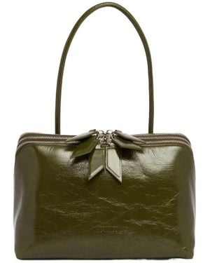 The Attico The La L'Altra Di Milano Shoulder Bag - Green