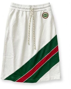 Gucci Double G Embellished Skirt - Black