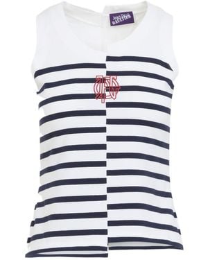 Jean Paul Gaultier Asymmetric Tank Top - White