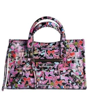 Balenciaga Le City Bag Small - Purple