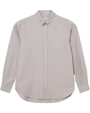 Norse Projects Long-Sleeved Striped Shirt - Grey