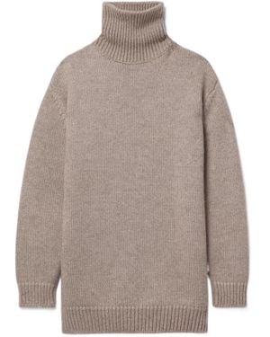 The Row Elu Turtleneck Jumper - Grey