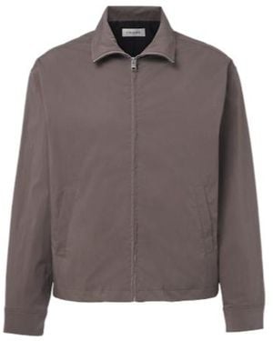 FRAME Cotton-Blend Jacket - Brown