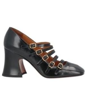 Chloé Versatile Patent Leather Mary Janes - Black