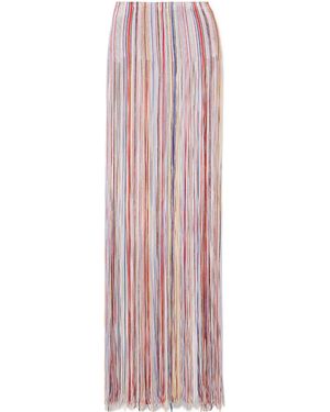 Missoni Tassel Stripe Dress - Pink