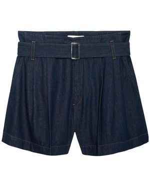 FRAME Belt Loop Shorts - Blue