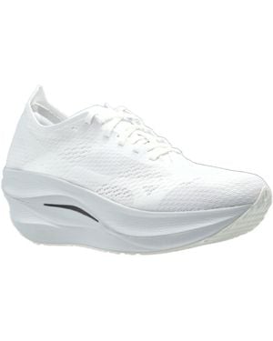 Comme des Garçons Round-Toe Trainers - White