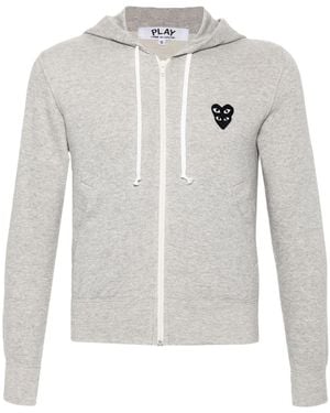 COMME DES GARÇONS PLAY Hoodie - Grey