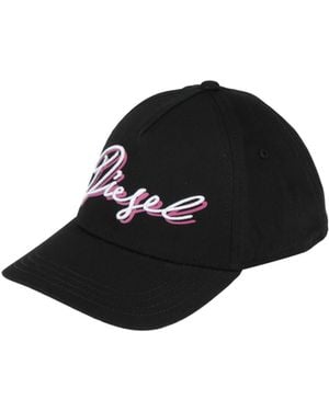DIESEL Simple Baseball Cap - Black