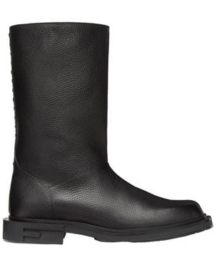 Fendi Frame Boots - Black