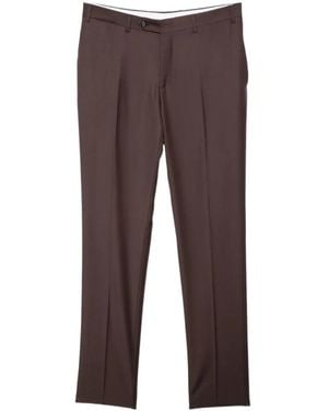 Canali Drawstring Pants - Brown