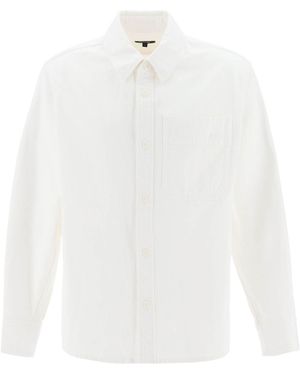 A.P.C. Basile Buttoned Straight Hem Shirt - White