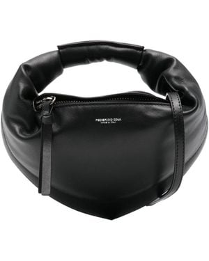 FEDERICO CINA Tortellino Shoulder Bag - Black