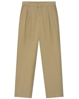 Fear Of God Pleated Drawstring Trousers - Natural
