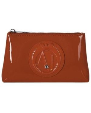 Armani Jeans Logo Wallet - Brown