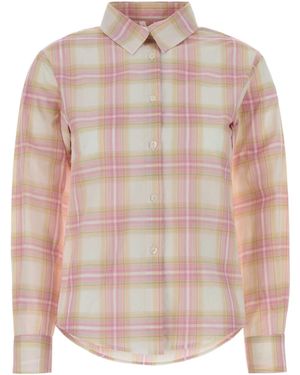 GIMAGUAS Laura Checked Shirt - Pink