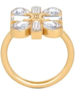 Celine Daisy Ring - Metallic