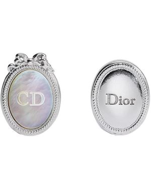 Dior Medaillon Earrings - Metallic