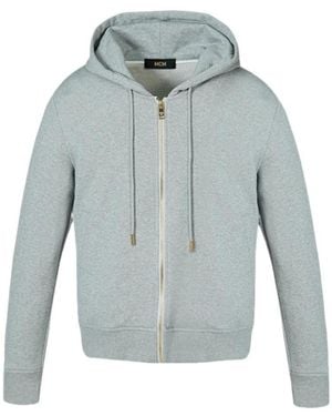 MCM Hooded Casual Jacket - Blue