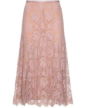 Michael Kors Dance Lace Skirt - Pink