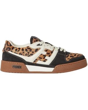 Fendi Low-Top Platform - Brown