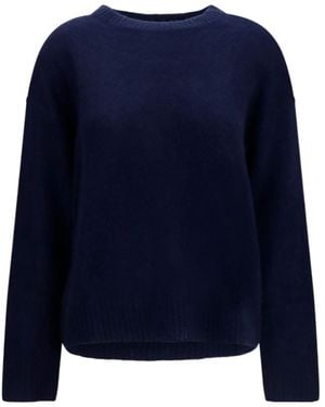 Lisa Yang Lova Crewneck Knitted Jumper - Blue