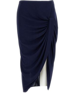 Stella McCartney Draped Skirt - Blue