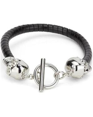 McQueen T-Bar Skull Bracelet - Multicolour