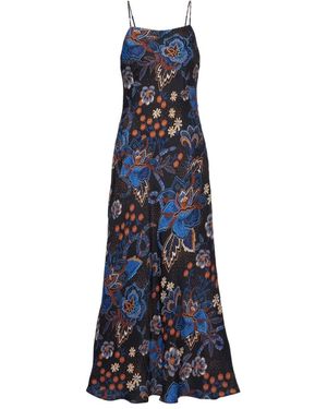 FARM Rio Snakes Bouquet Maxi Dress - Blue