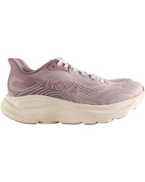 Hoka One One Round-Toe Sneakers - Pink