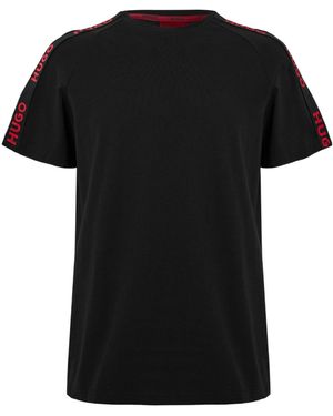 BOSS Casual And Versatile Shortsleeve Top - Black