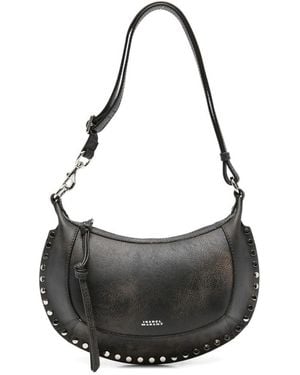 Isabel Marant Oskan Moon Gd Crossbody - Black