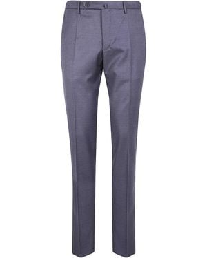 Incotex Wool Trousers - Blue