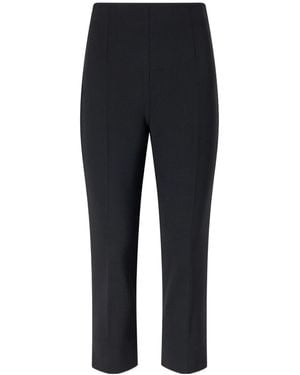 Carolina Herrera Cropped Tailored Trousers - Black