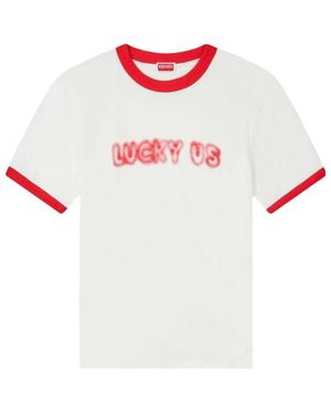 KENZO Words' Slim T-Shirt - White