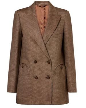 Blazé Milano High-Quality Blazer - Brown