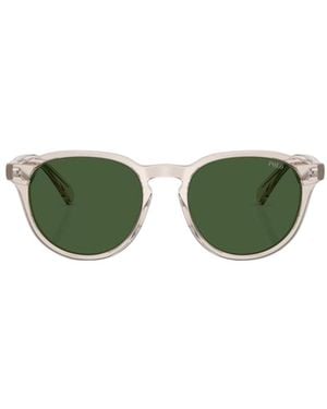 Polo Ralph Lauren Eyewear Round Frame Sunglasses - Green