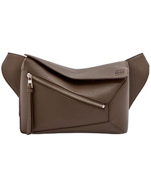 Loewe Small Puzzle Bum Bag - Grey