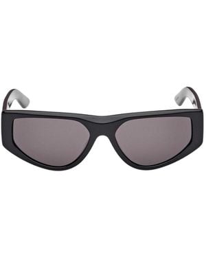Gcds Logo Temple Sunglasses - White