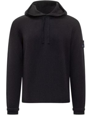 Premiata Hooded Knitwear - Blue