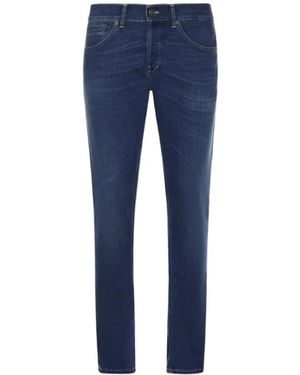 Dondup Low Rise Skinny Jeans - Blue