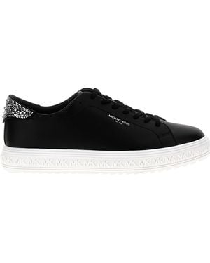 Michael Kors Embellished Low-Top Trainers - Black