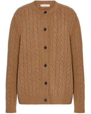 The Row Loneke Cardigan - Brown