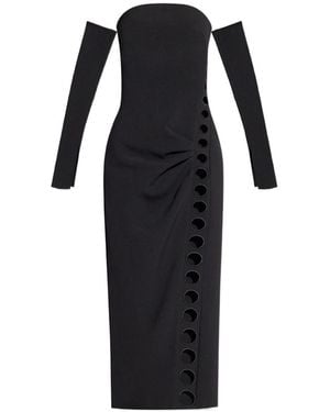 Cult Gaia Capri Off The Shoulder Dress - Black