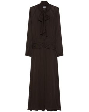 Marella Crepon Dress - Black