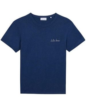 Maison Labiche Round-Neck T-Shirt - Blue