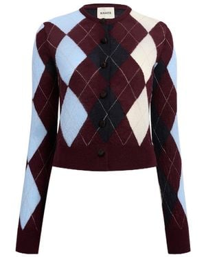 KHAITE Charli Cardigan - Multicolour